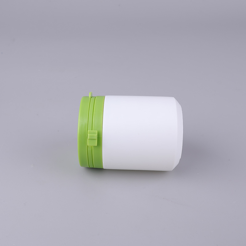 Food Grade Round HDPE Packaging Flip Top Medicine Xylitol Chewing Gum Plastic Nottle with Tear Off Cap