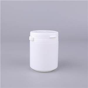 Food Grade Round HDPE Packaging Flip Top Medicine Xylitol Chewing Gum Plastic Nottle with Tear Off Cap