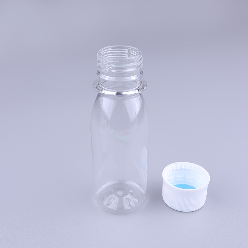 Food Grade Shot Mini Size Small Empty PET 25ml 50ml 75ml Plastic Bottle with Lid for Juice