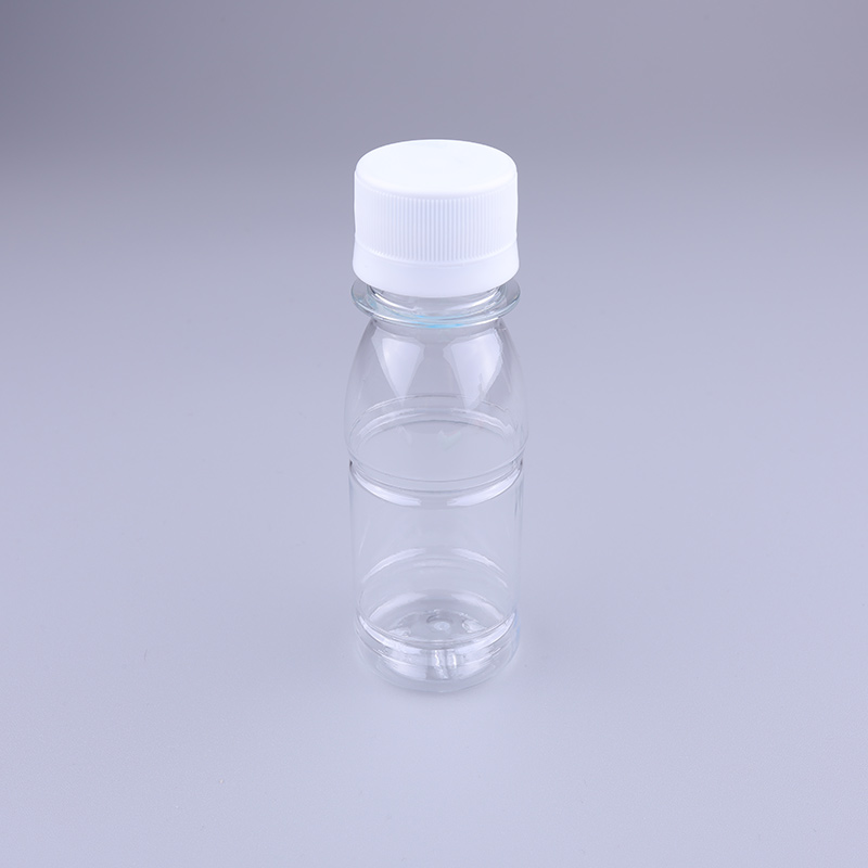 Empty 60ml 75ml Small Plastic Bottle Containers PET Plastic Transparent Bottles for Beverages