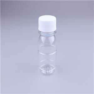 Empty 60ml 75ml Small Plastic Bottle Containers PET Plastic Transparent Bottles for Beverages