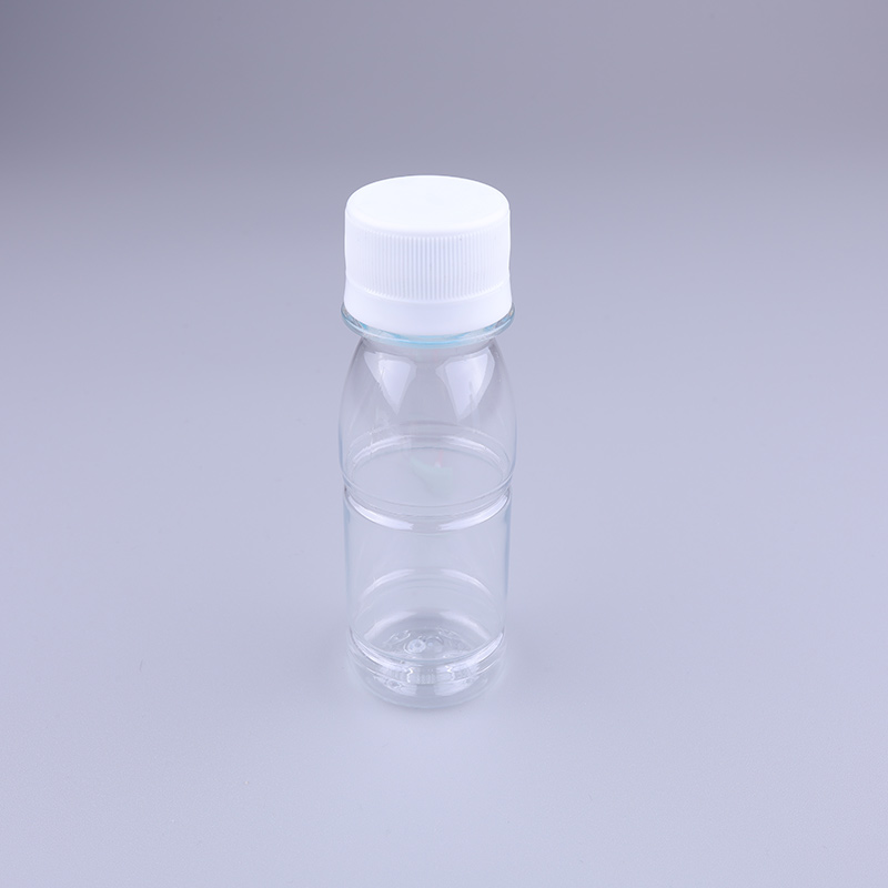 Empty 60ml 75ml Small Plastic Bottle Containers PET Plastic Transparent Bottles for Beverages