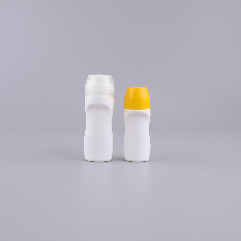 Plastic Roll on Bottle 50ml Cosmetic and Medical Screw Cap