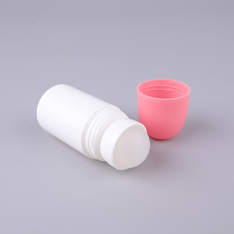 100ml Roll on Ceodorant Roller Containers Plastic Round Roll on Bottle with PP Ball