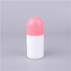 100ml Roll on Ceodorant Roller Containers Plastic Round Roll on Bottle with PP Ball