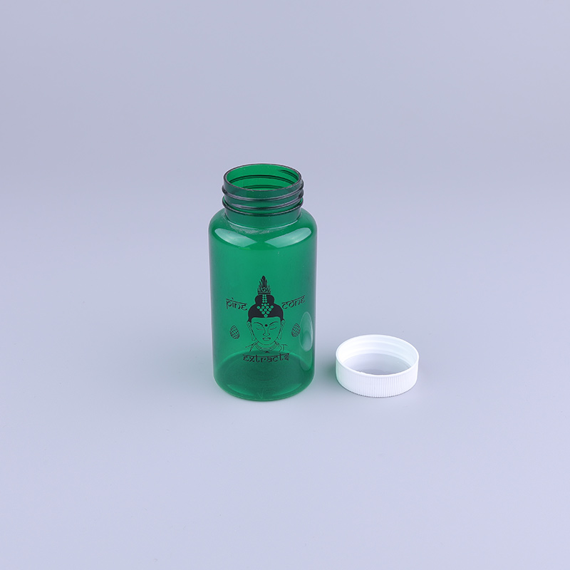 Capsule Pharmacy Bottle 150ml PET Plastic Supplements Medicine Bottle for Tablet