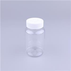 Childproof cap 250ml PET Capsule Bottle Plastic Medicine Bottles