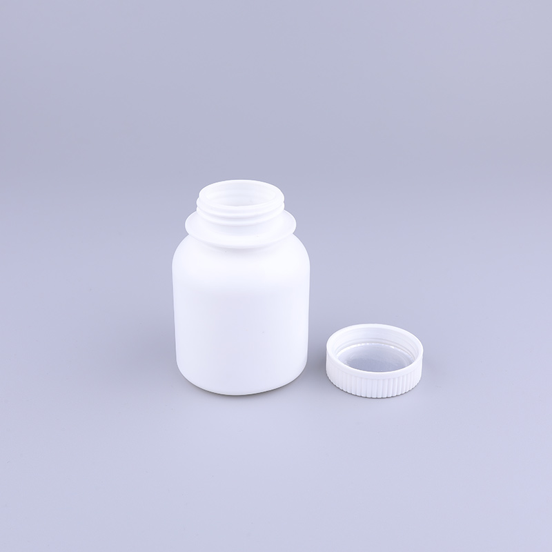 200ml HDPE Screw Cap Solid Medicine Pill Pharmaceutical Capsule Plastic Tablet Bottle