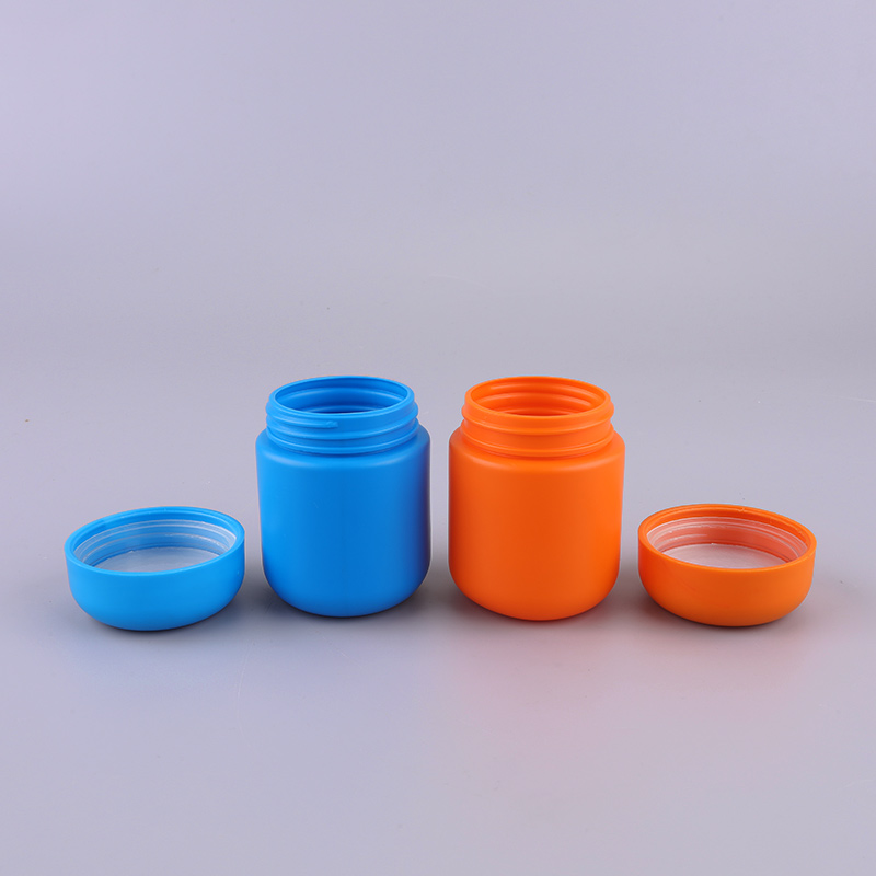 120ml HDPE Capsule Shaped Pill Tablet Medicine Plastic Bottle for Dietary Nutrition Supplement