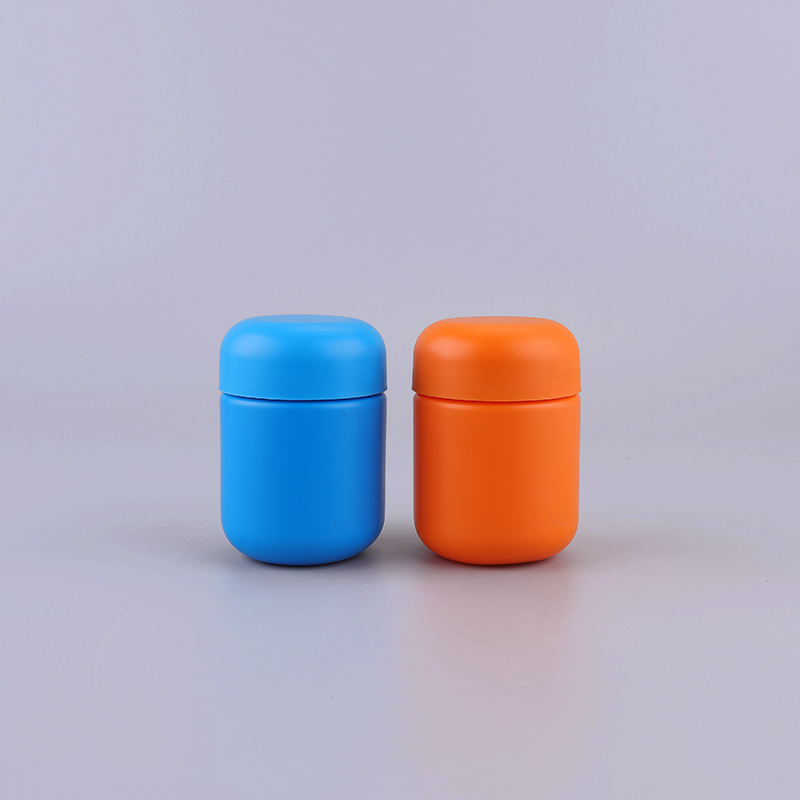 120ml HDPE Capsule Shaped Pill Tablet Medicine Plastic Bottle for Dietary Nutrition Supplement