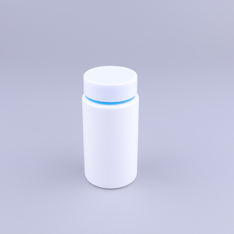 160ml HDPE White Opaque Plastic Wide Mouth Plastic Medicine Capsules Container Pill Bottle