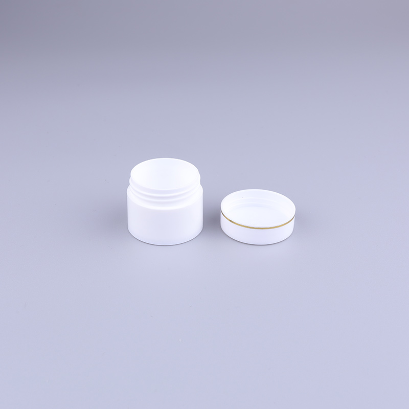 Skin Care 10g White Plastic HDPE Thick Walled Jar Cream Jar Thick Walled Bottle for Cosmetic Packaging