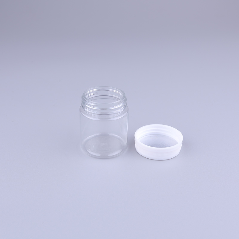 40g PET Plastic Bottle with CR Cap Cosmetic Jar for Cream Cosmetic Packaging Containers