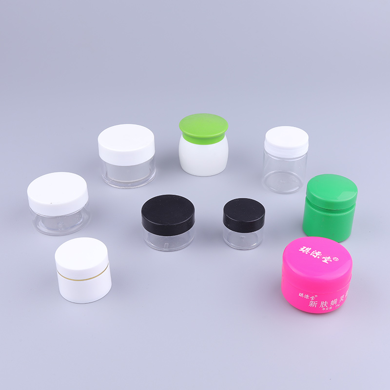 40g PET Plastic Bottle with CR Cap Cosmetic Jar for Cream Cosmetic Packaging Containers