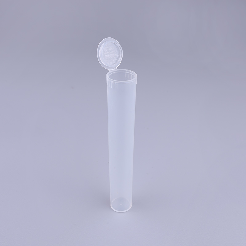 20ml Pill Pop Top Tube Child Safe Bottle Smell Proof PP Containers Squeeze Child Resistant Proof Plastic Pop Top Vials