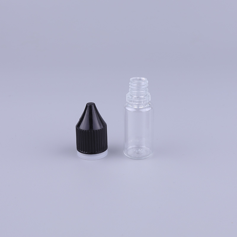 10ml PET Dropper Bottles, E-Liquid Bottles with a Childproof Cap