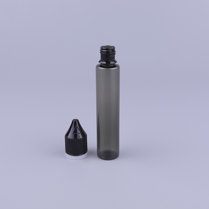 27ml 38ml PET Dropper Bottles, E-Liquid Bottles with a Childproof Cap