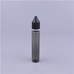 27ml 38ml PET Dropper Bottles, E-Liquid Bottles with a Childproof Cap