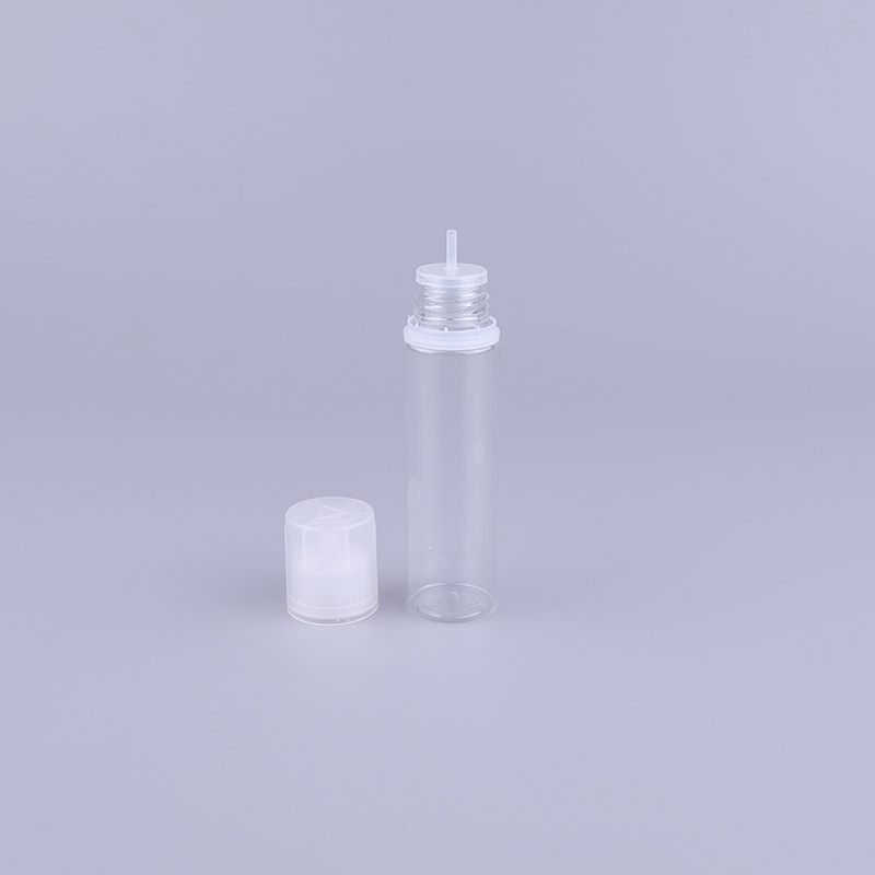 26ml 55ml E-Liquids Bottle (PET) with Dropper Nozzle and a Screw on Cap