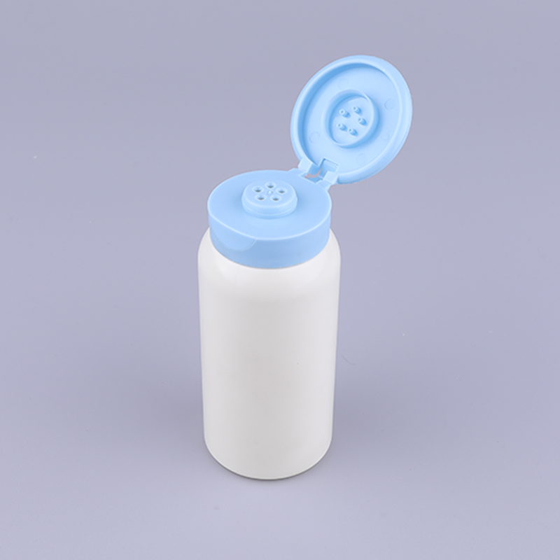 Flip Top Cap 60g/100g HDPE Plastic Baby Talcum Powder Bottle with Cap for Body Loose Powder Bottle