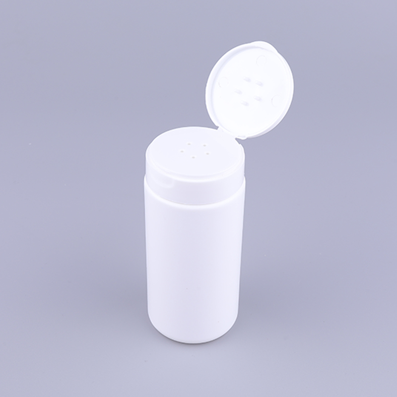 Flip Top Cap 60g/100g HDPE Plastic Baby Talcum Powder Bottle with Cap for Body Loose Powder Bottle