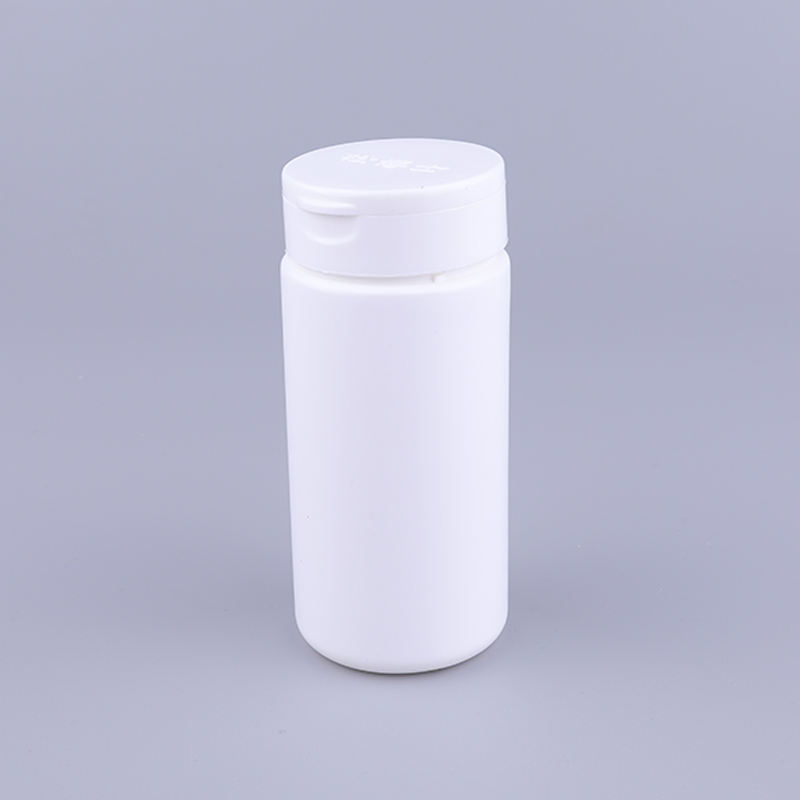 Flip Top Cap 60g/100g HDPE Plastic Baby Talcum Powder Bottle with Cap for Body Loose Powder Bottle