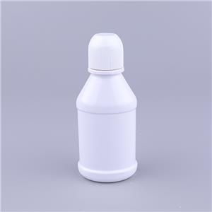 100ml PET Mouthwash Bottle Refreshing Mouthwash Plastic Bottle Plastic Dispensing Flask for Oral Mouthwash