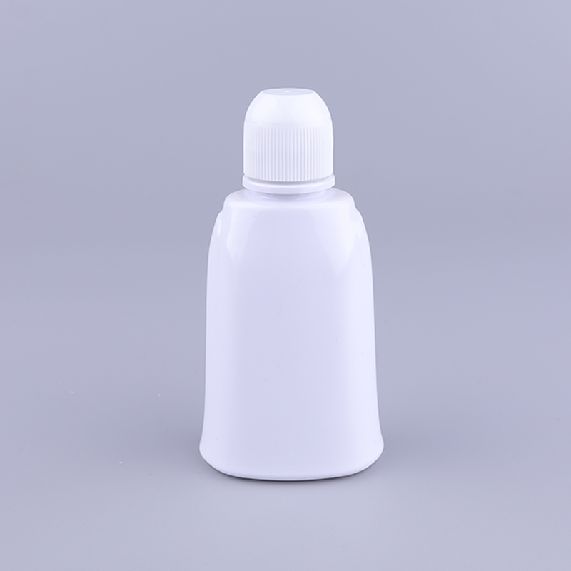 Customizable Color 150ml PET Unique Shape Liquid Mouthwash Plastic Bottle with Screw Cap