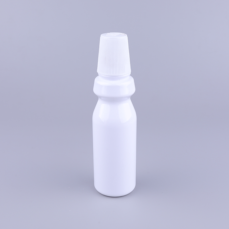 PET Mouthwash Bottle 250ml Round Plastic Bottle for Oral Product