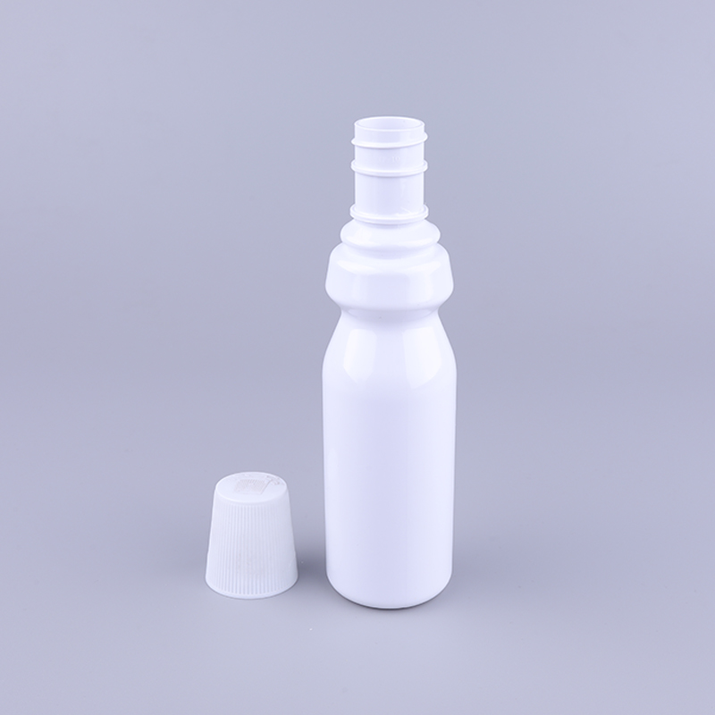 PET Mouthwash Bottle 250ml Round Plastic Bottle for Oral Product