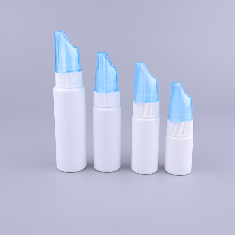 HDPE 30ml 50ml 60ml 100ml Nasal Spray Bottle Nasal Spray Pump Bottle for Personal Cleaning