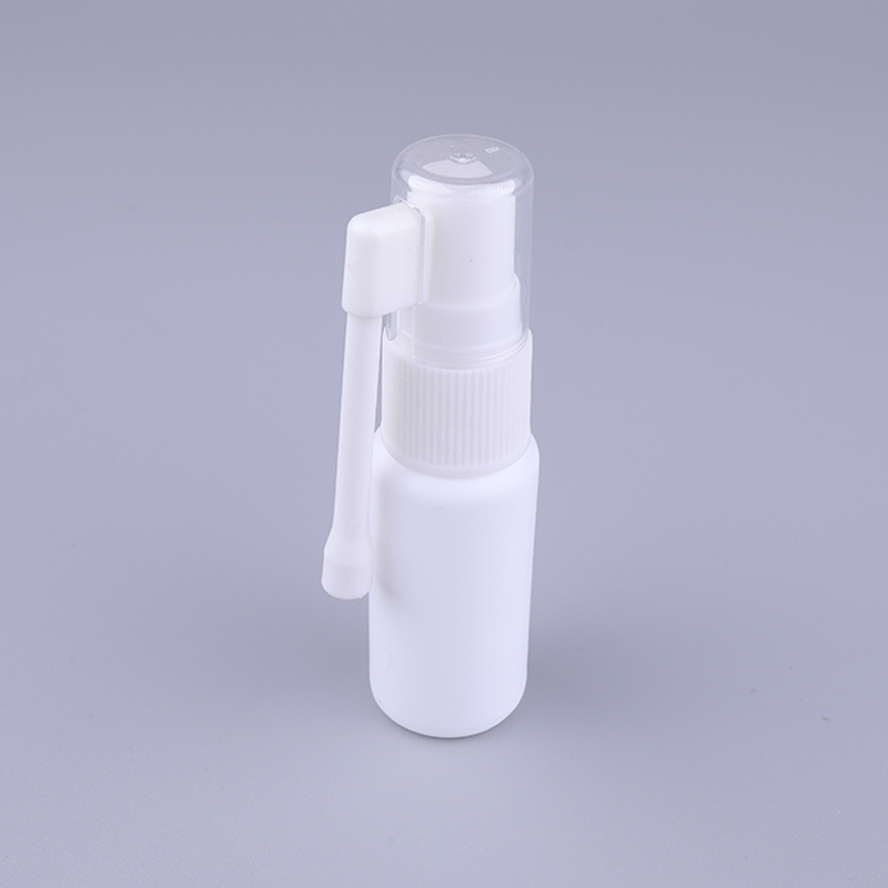 10ml Plastic Medical Round Shape Mist Spray Bottle Nasal Spray Pump Oral Bottle Nasal Spray Bottle