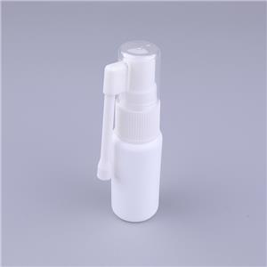 10ml Plastic Medical Round Shape Mist Spray Bottle Nasal Spray Pump Oral Bottle Nasal Spray Bottle