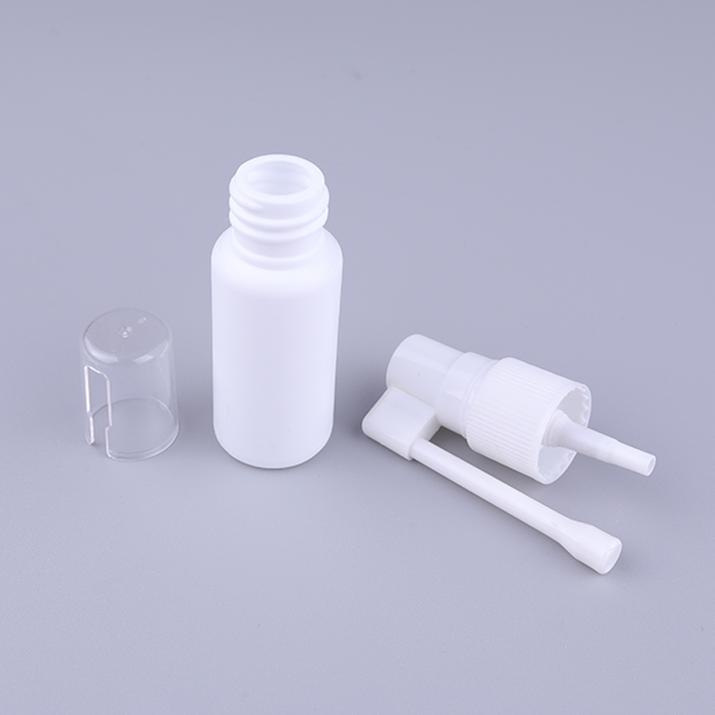 10ml Plastic Medical Round Shape Mist Spray Bottle Nasal Spray Pump Oral Bottle Nasal Spray Bottle