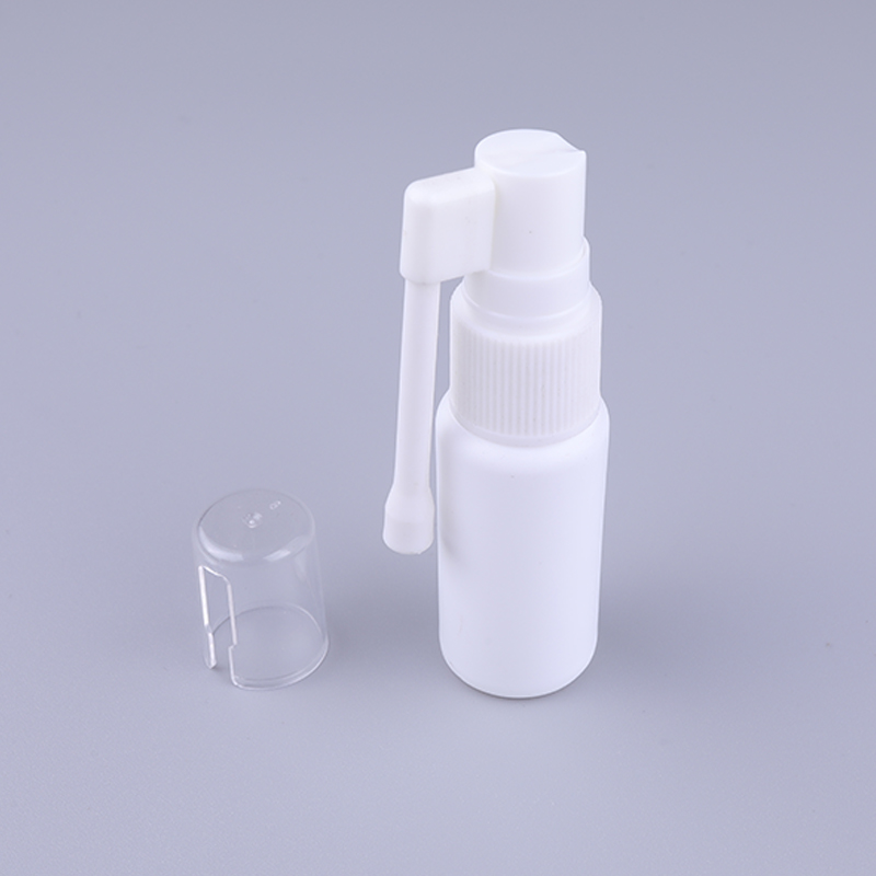 10ml Plastic Medical Round Shape Mist Spray Bottle Nasal Spray Pump Oral Bottle Nasal Spray Bottle