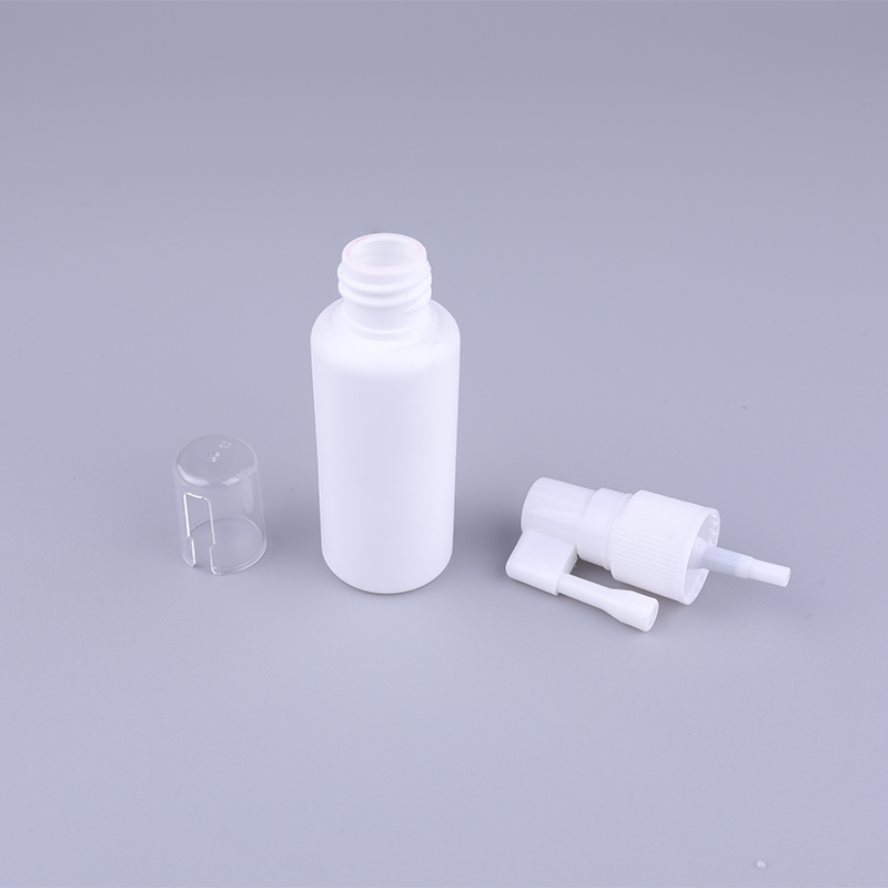 35ml HDPE Empty pharmaceutical plastic Bottle Oral Nasal Throat Mist Spray Bottle