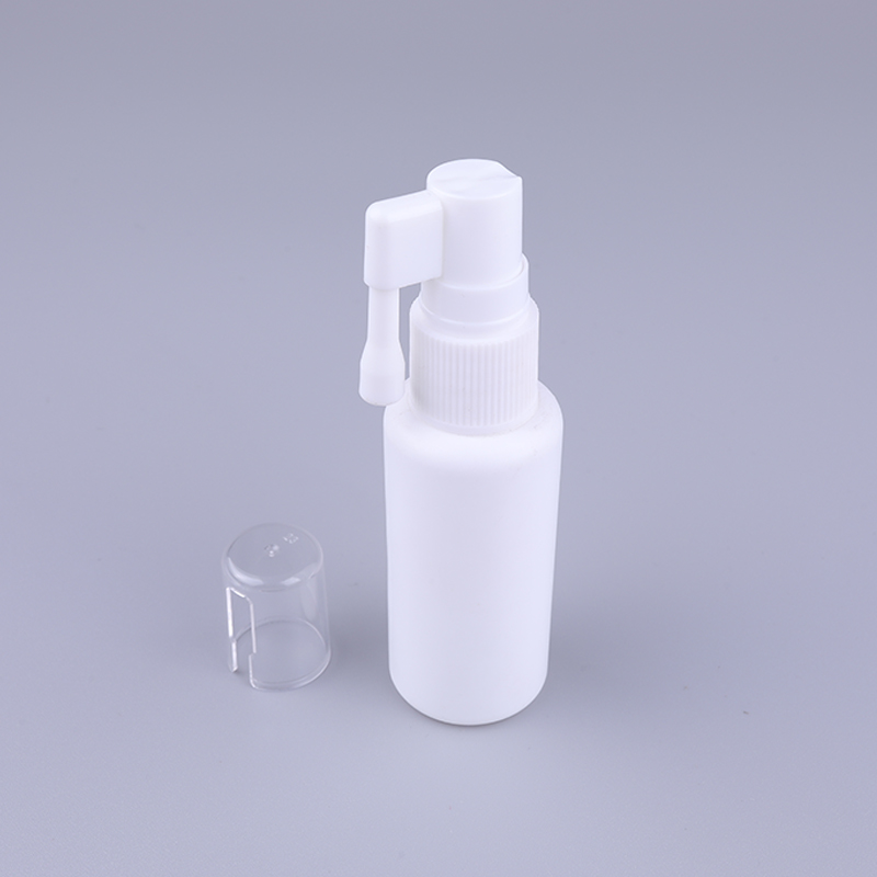 35ml HDPE Empty pharmaceutical plastic Bottle Oral Nasal Throat Mist Spray Bottle