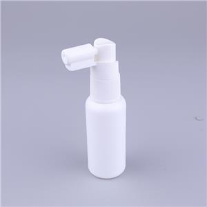 35ml Oral Nasal Throat Mist Spray Plastic Bottle Empty Liquid Spray Bottle Customized Long Nozzle HDPE Bottle Spray