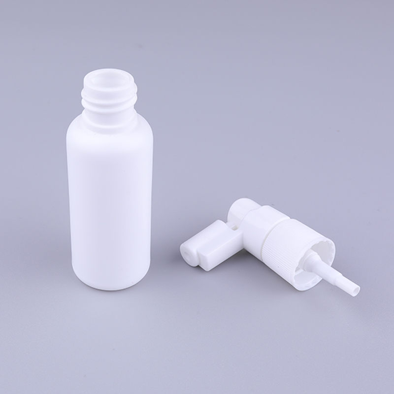 35ml Oral Nasal Throat Mist Spray Plastic Bottle Empty Liquid Spray Bottle Customized Long Nozzle HDPE Bottle Spray