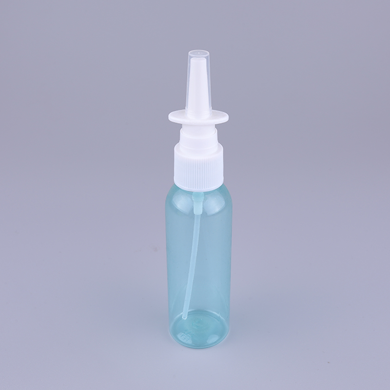 55ml PET Empty Oral Throat Mist Pump Nasal Spray Bottle for Medical Packaging Nasal Bottles