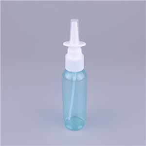 55ml PET Empty Oral Throat Mist Pump Nasal Spray Bottle for Medical Packaging Nasal Bottles