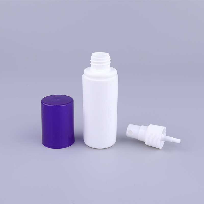 Customized 60ml Colorful HDPE Plastic Spray Pump Bottles Cosmetic Skincare Face Mist Spray Bottles