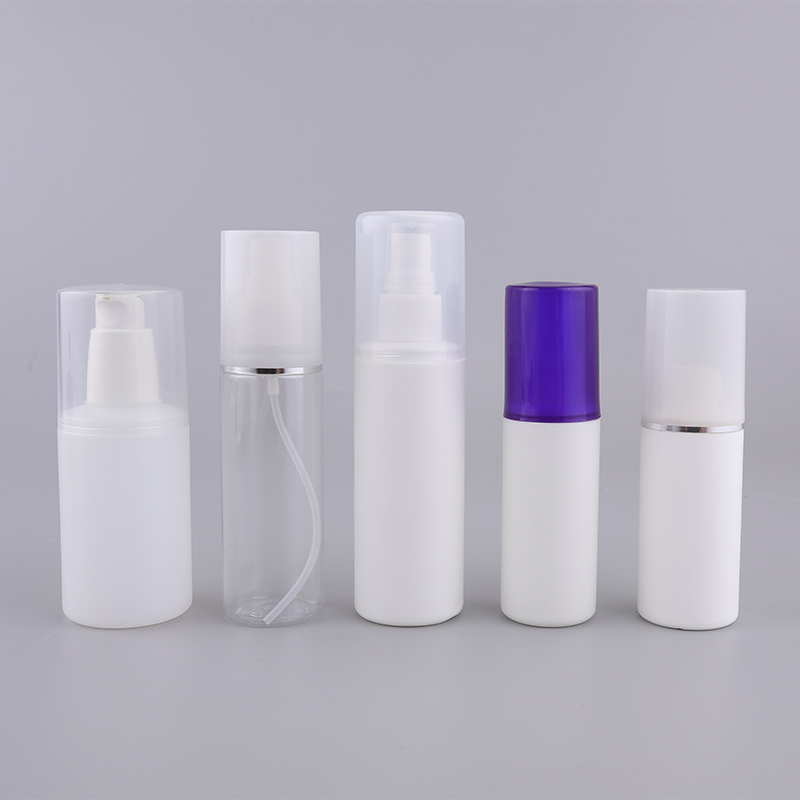 Customized 60ml Colorful HDPE Plastic Spray Pump Bottles Cosmetic Skincare Face Mist Spray Bottles