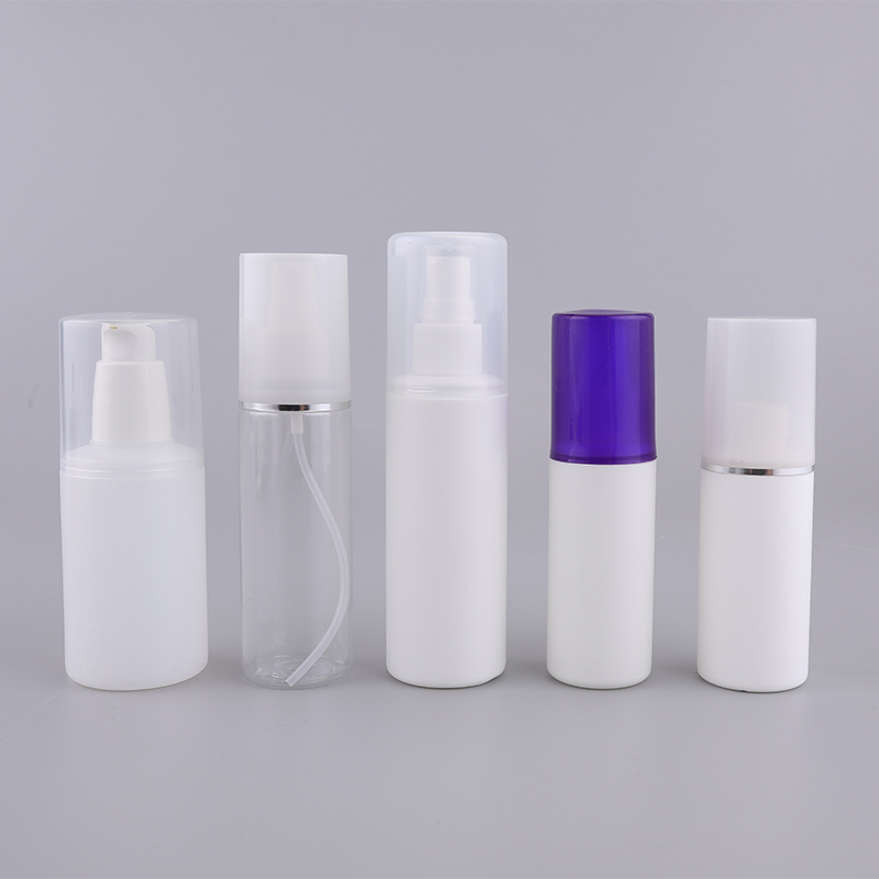 100ml Cosmetic Container Lotion Pump Fine Mist Spray Plastic Bottle for Essence Foundation Liquid Toner Sanitizer