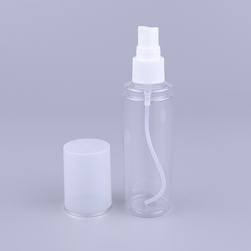 90ml Plastic Liquid Empty Round Body Mist Spray Bottle Empty Sprayer Pump