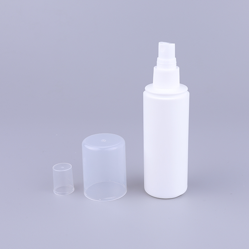 100ml Cylindrical Round Shoulder Colorful Plastic Spray Bottle with Fine Spray