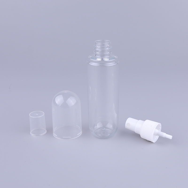 75ml Colorful PET Plastic Pill Capsule Shaped Cosmetic Spray Lotion Pump Bottles