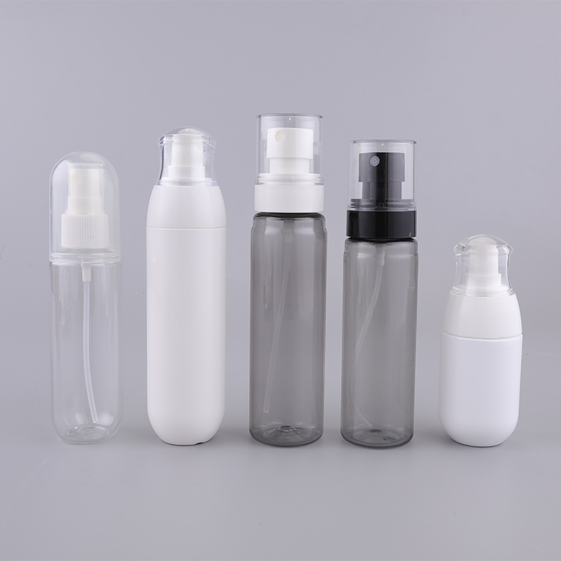 60ml White PETG Skin Care Cosmetics Packaging Lotion Pump Bottle Plastic Empty Fine Mist Spray Bottle