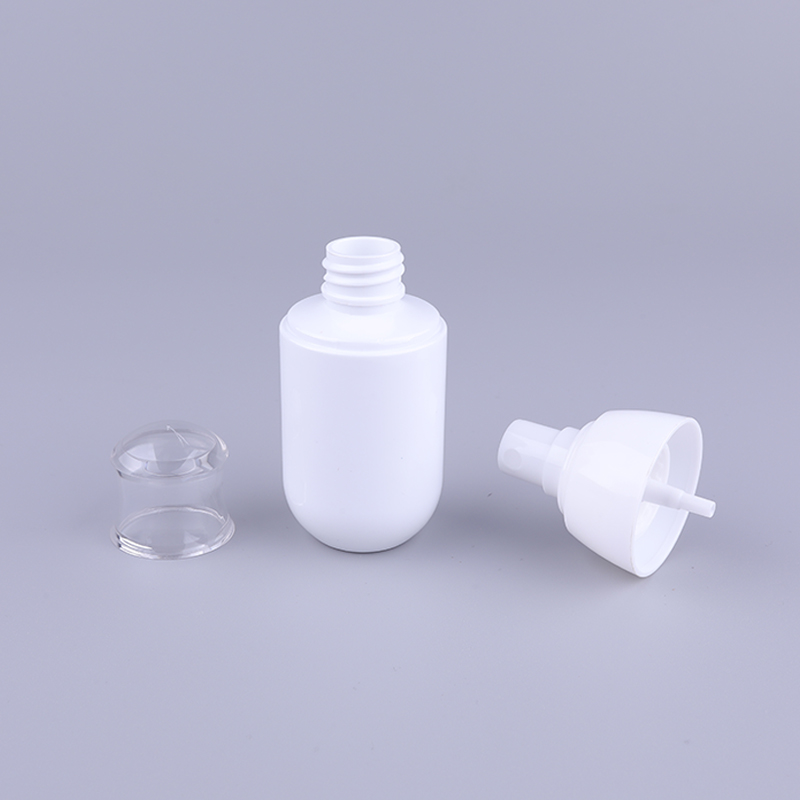 60ml White PETG Skin Care Cosmetics Packaging Lotion Pump Bottle Plastic Empty Fine Mist Spray Bottle