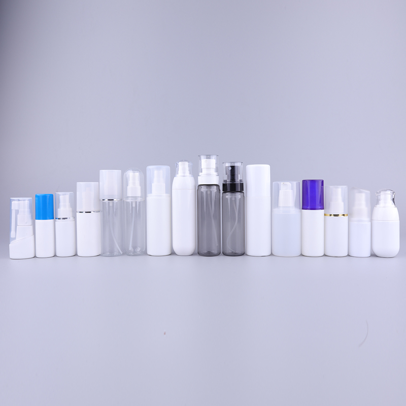 60ml White PETG Skin Care Cosmetics Packaging Lotion Pump Bottle Plastic Empty Fine Mist Spray Bottle